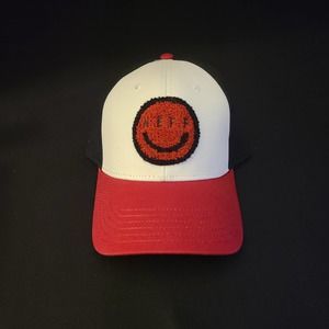 Neff Adjustable Plush Smiley Snapback Cap, Size Adjustable